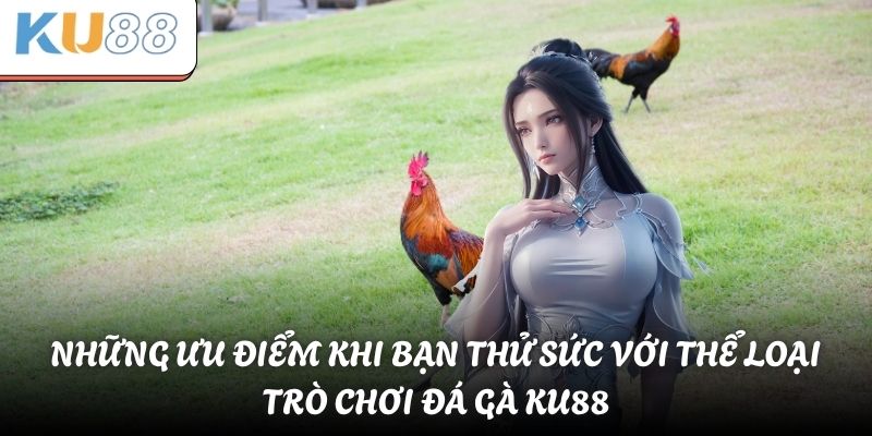 Những ưu điểm khi bạn thử sức với thể loại trò chơi đá gà KU88
